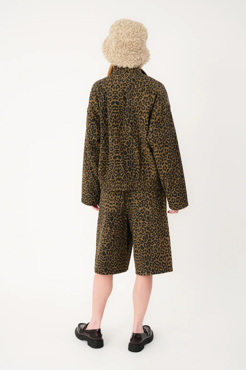 Lolly's Laundry Ka Leopard Print Shorts - The Mercantile London