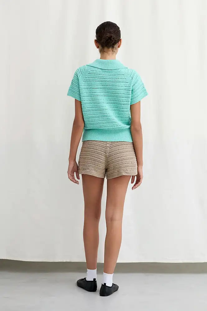 Diarte Palma Aqua Cardigan - The Mercantile London