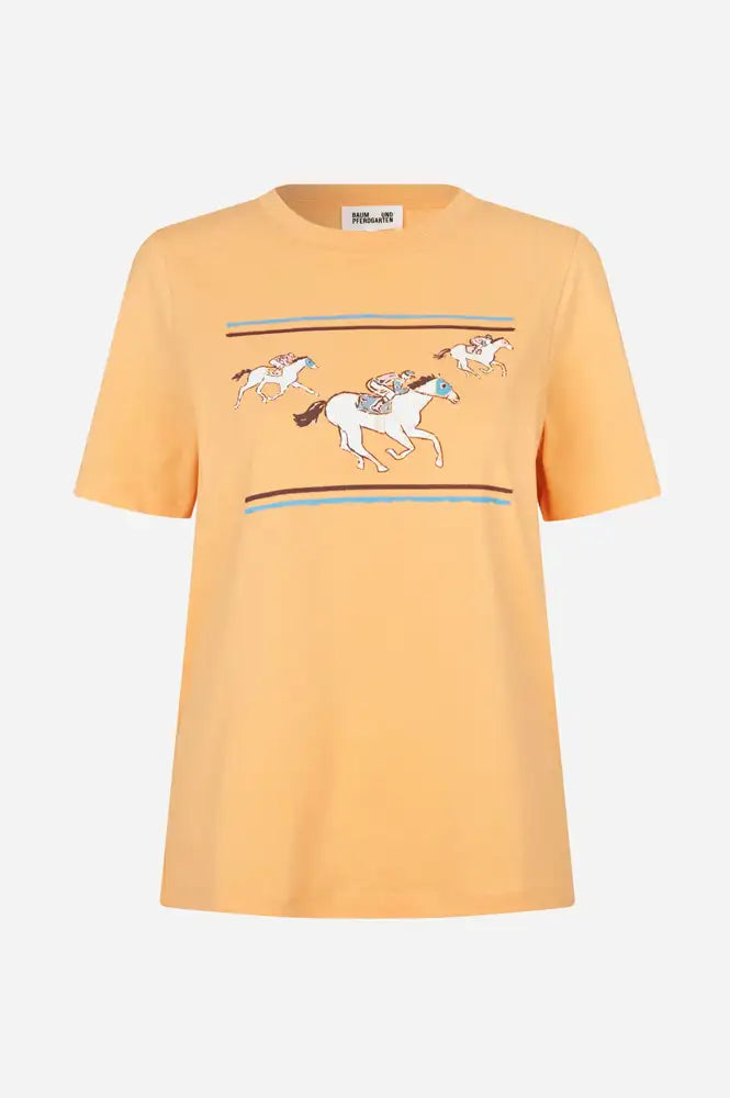 Baum Und Pferdgarten Jawo Buff Orange T-Shirt - The Mercantile London