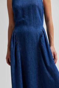 Second Female Lukana Denim Dress - The Mercantile London