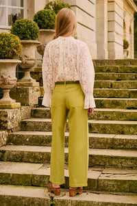 Petite Mendigote Garance Pistachio Trousers - The Mercantile London