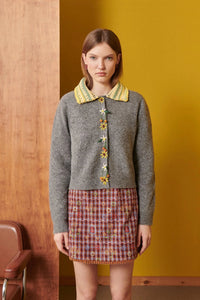 Celia B Amani Grey Cardigan