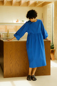 L.F. Markey Apollo Cobalt Blue Dress - The Mercantile London
