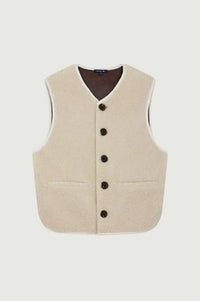 Soeur Fusil Ecru Sleeveless Jacket - The Mercantile London