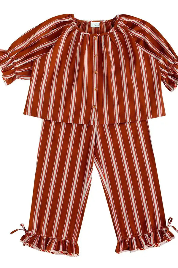 Projektityyny Cocoa Berry Striped Bloomer Trousers