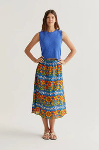 Compania Fantastica Garden Print Skirt - The Mercantile London