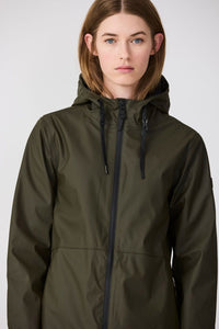 Tantä Vand Khaki Waterproof Jacket - The Mercantile London