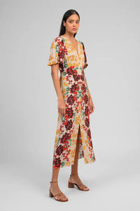 An'ge Onessa Forest Printed Dress - The Mercantile London
