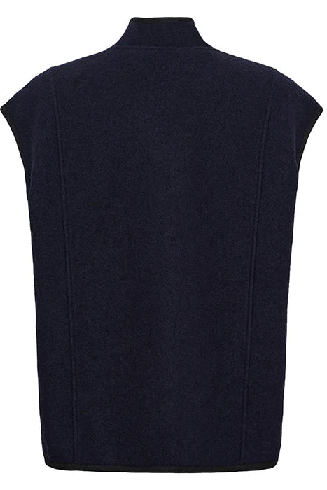 Anne Mi Hill Dark Navy Waistcoat