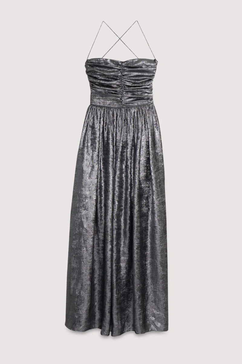The New Society Uxia Metallic Dress - The Mercantile London
