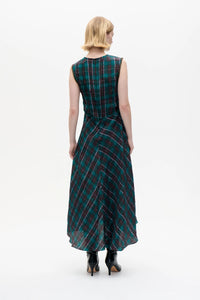 Baum Und Pferdgarten Atina Brown & Green Check Dress