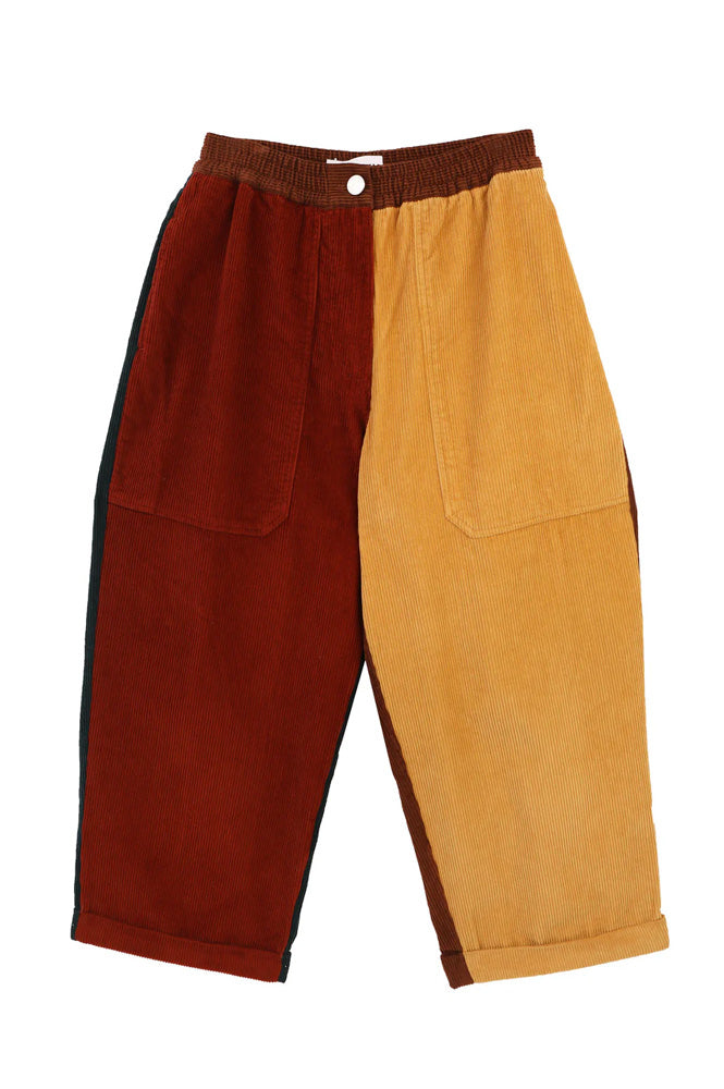 L.F. Markey Beckett Patchwork Corduroy Trousers - The Mercantile London