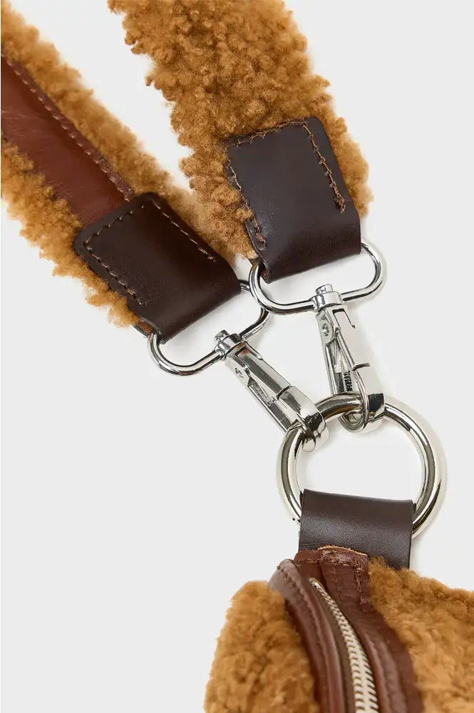 Bellerose Rosie Teddy Pecan Sling Bag