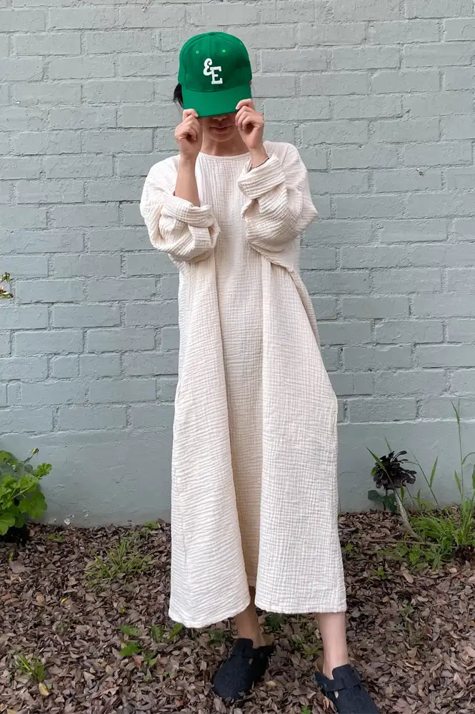 April Meets October Autumn Eggnog Dress