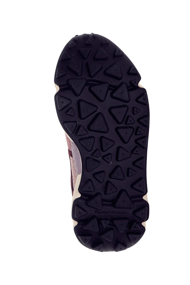 Flower Mountain Yamano Light Rose Pink Brown Trainers - The Mercantile London