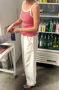 Le Bon Shoppe Lily Red Stripe Sweater Cami - The Mercantile London
