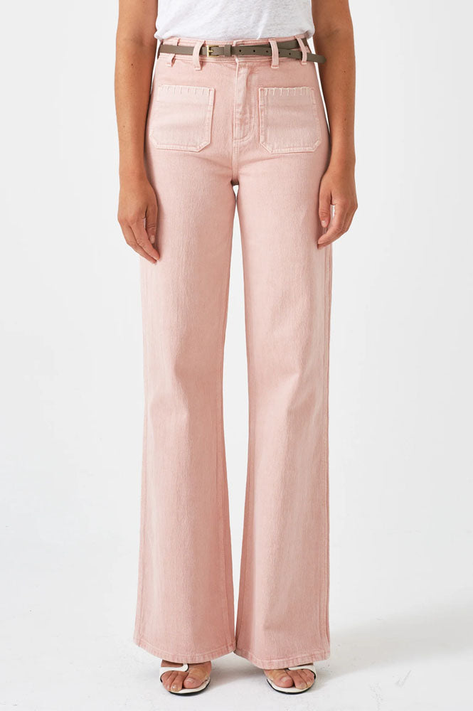 Seventy + Mochi Mabel Patch Pocket Peony Jeans - The Mercantile London