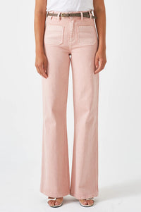 Seventy + Mochi Mabel Patch Pocket Peony Jeans - The Mercantile London