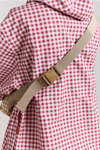 Damson Madder Matilda Gingham Crossbody Bag - The Mercantile London
