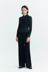 Thinking Mu Whisper Agostina Pleated Top - The Mercantile London