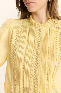 Garance Cerena Yellow Blouse - The Mercantile London