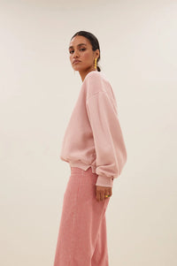 By-Bar Bibi Peach Dust Sweatshirt - The Mercantile London