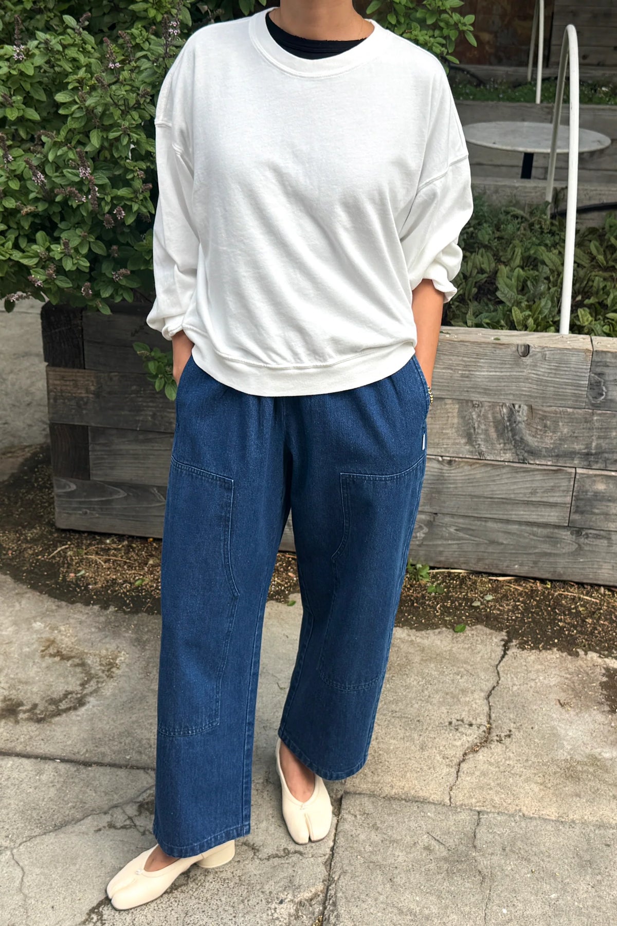 Le Bon Shoppe Gardener Blue Denim Pant