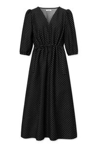 Nué Notes Vilinus Black Spot Dress - The Mercantile London