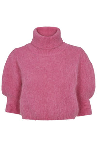 American Dreams Piro Pink Rollneck Jumper - The Mercantile London