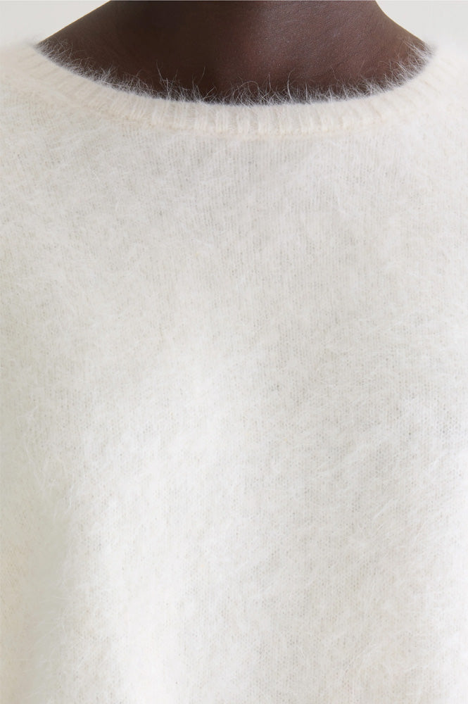 Bellerose Dime Ecru Angora-Blend Jumper