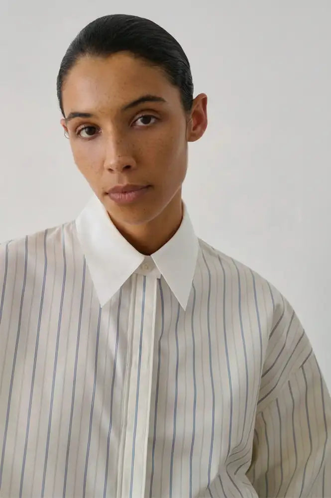 Soeur Idesia Striped Poplin Shirt - The Mercantile London