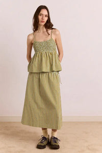 Damson Madder Dinah Basil Stripe Cami Top