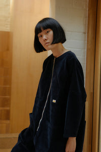 L.F. Markey Mega Navy Corduroy Boilersuit
