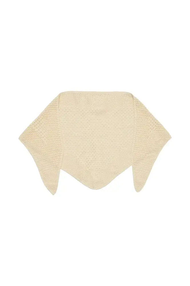 Object Goody Cloud Dancer Crochet Scarf - The Mercantile London