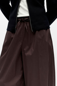 Object Paige Seal Brown Harem Trousers