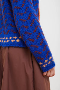 Dr Bloom Darling Azul Cardigan