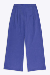 Lowie Cobalt Wide Leg Trousers - The Mercantile London