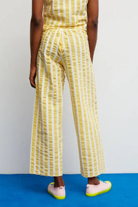 Dr Bloom Lazo Yellow Stripe Trousers - The Mercantile London