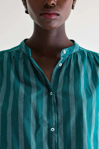 Bellerose Cherry Emerald Stripe Blouse