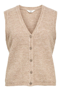 Object Diana Morel V-Neck Knitted Vest - The Mercantile London