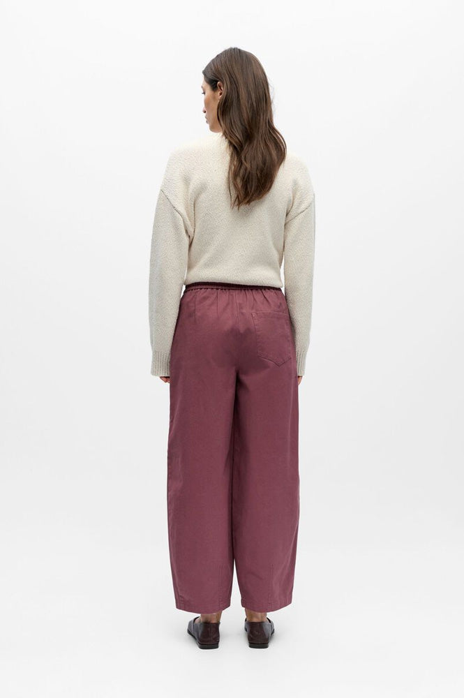Object Natalie Rose Brown Loose Trousers