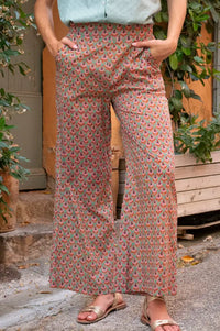 Zen Ethic Leana Opio Green Trousers - The Mercantile London