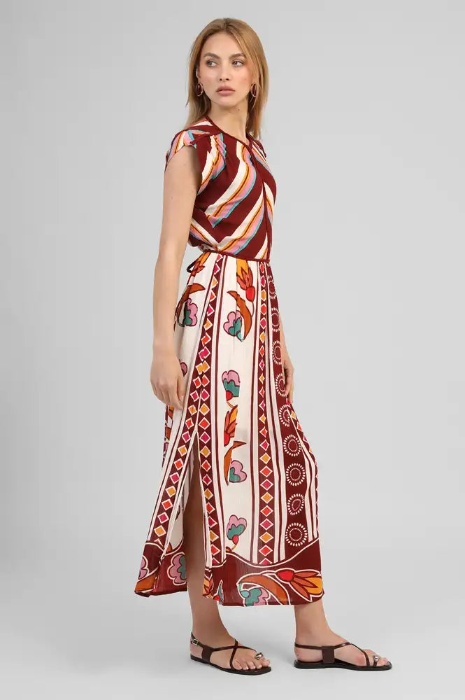 An'ge Olibia Katila Printed Dress - The Mercantile London