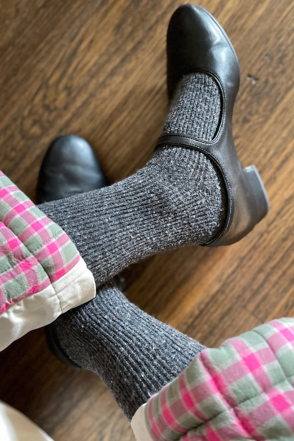 Le Bon Shoppe Snow Charcoal Socks