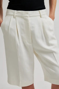 Second Female Lino White Alyssum Shorts - The Mercantile London
