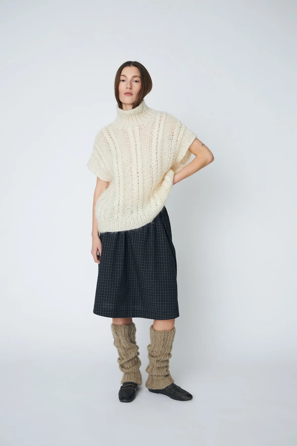 Dawn x Dare Khaki Leg Warmers
