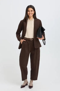 Fransa Calana Hot Fudge Corduroy Blazer