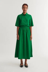 Basic Apparel Silje Abundant Green Skirt - The Mercantile London