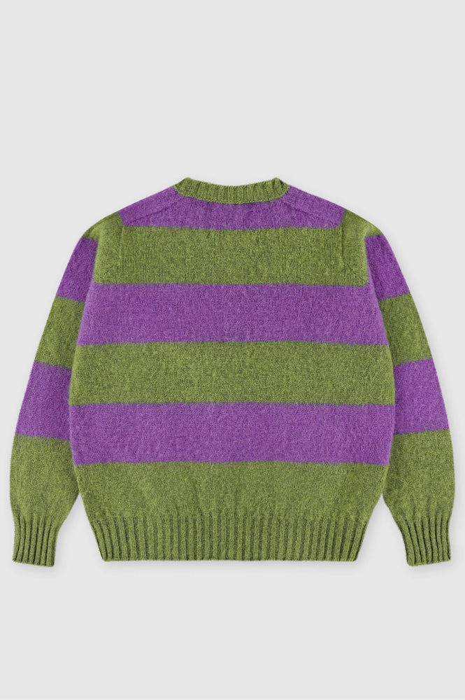 Howlin' Shaggy Bear Spindrift Stripe Jumper - The Mercantile London
