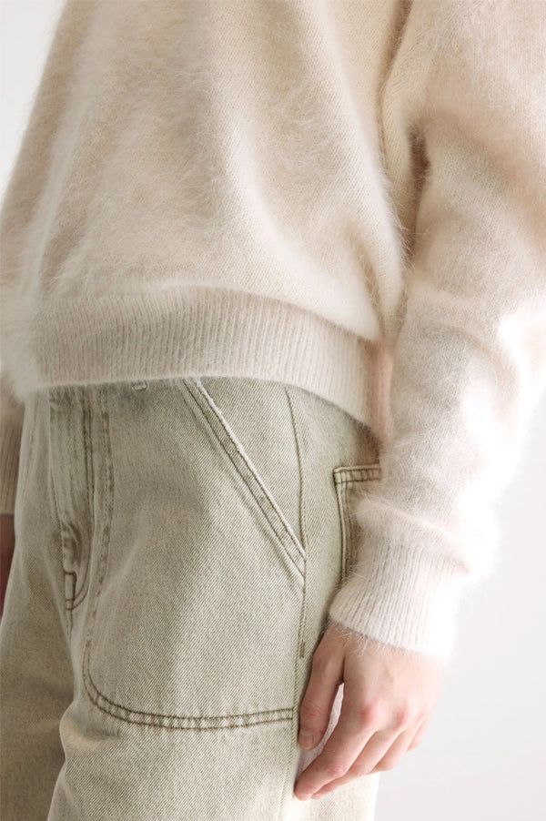 Bellerose Datus Parchemin Angora Jumper - The Mercantile London